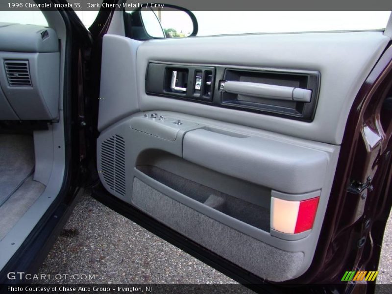 Dark Cherry Metallic / Gray 1996 Chevrolet Impala SS