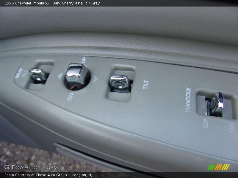 Dark Cherry Metallic / Gray 1996 Chevrolet Impala SS