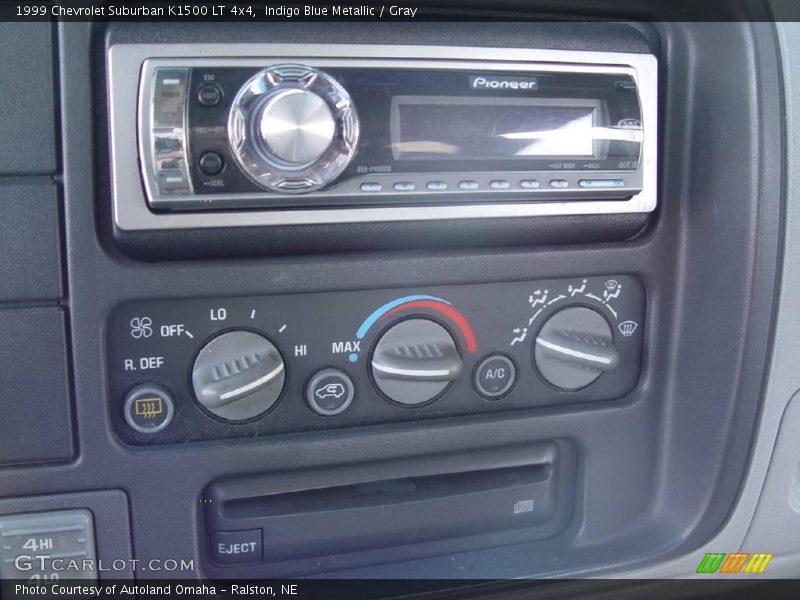 Indigo Blue Metallic / Gray 1999 Chevrolet Suburban K1500 LT 4x4