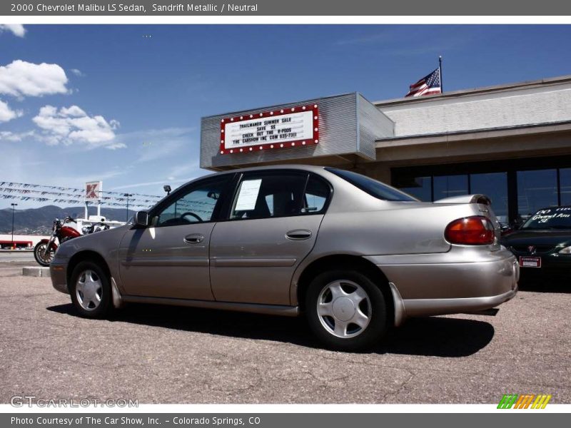 Sandrift Metallic / Neutral 2000 Chevrolet Malibu LS Sedan