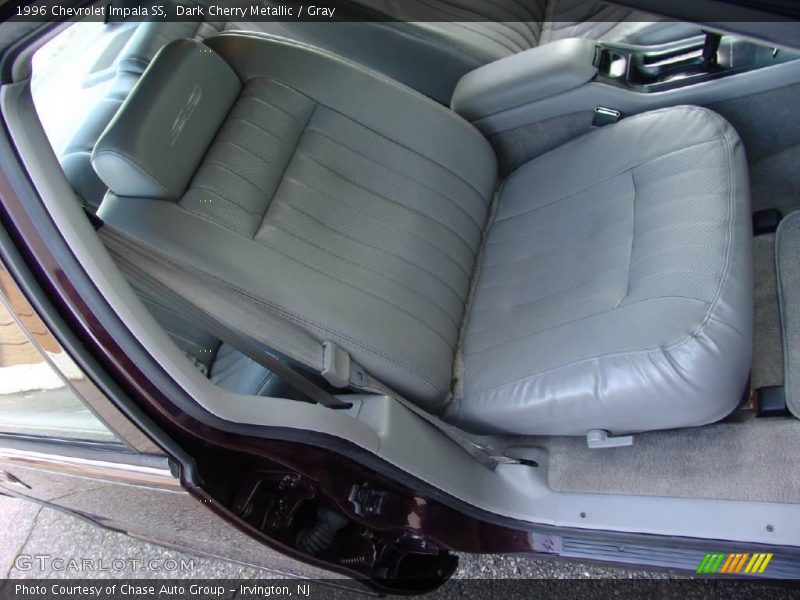 Dark Cherry Metallic / Gray 1996 Chevrolet Impala SS