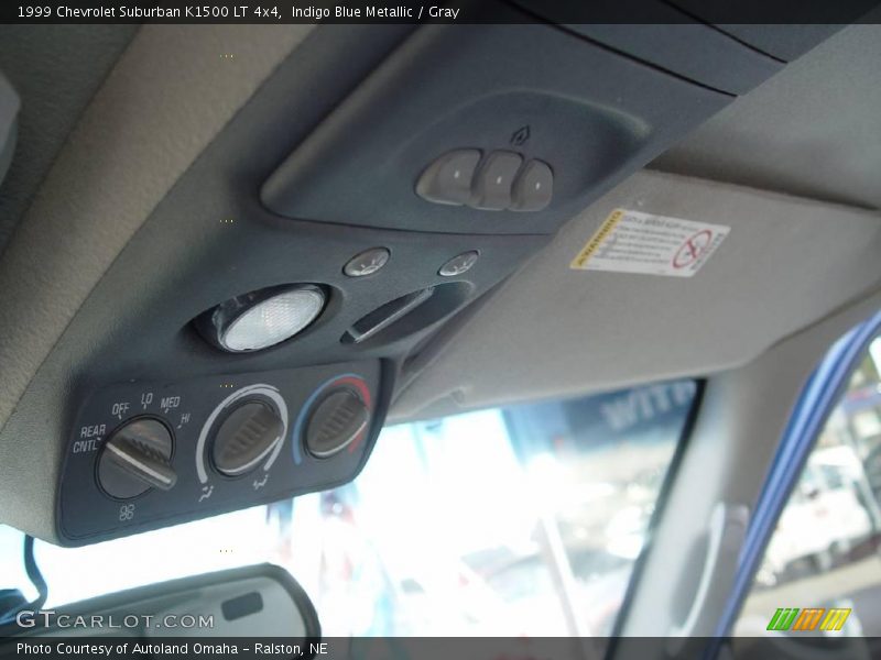 Indigo Blue Metallic / Gray 1999 Chevrolet Suburban K1500 LT 4x4