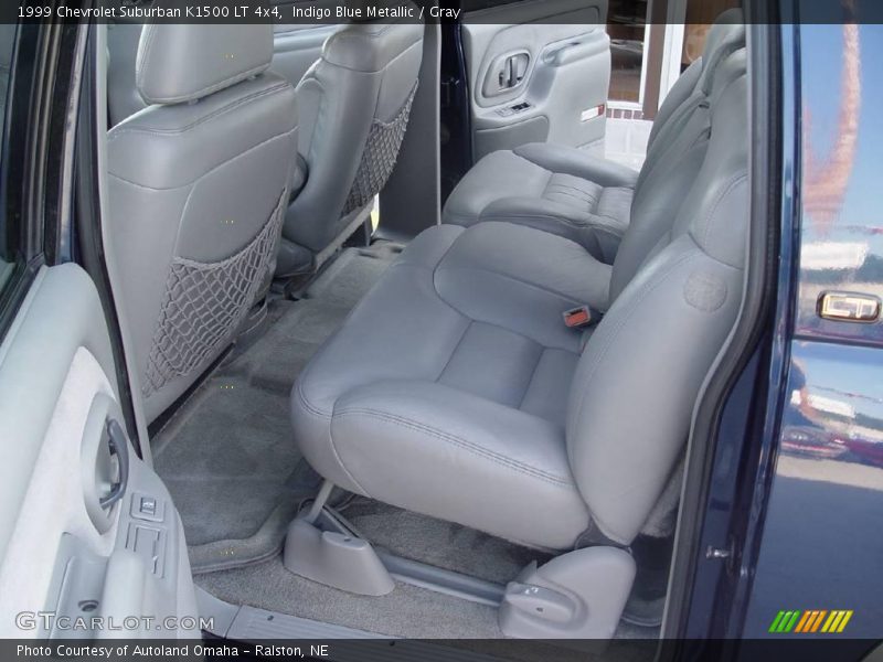 Indigo Blue Metallic / Gray 1999 Chevrolet Suburban K1500 LT 4x4