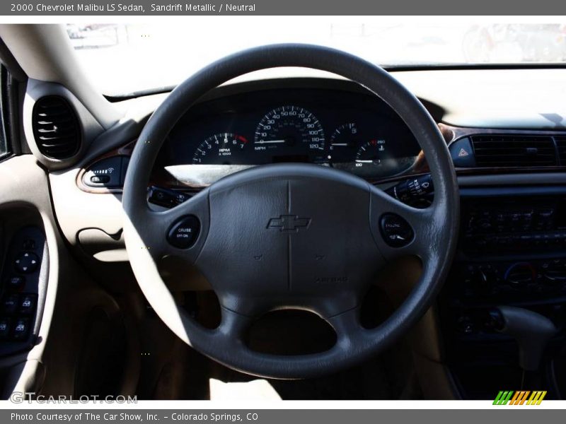 Sandrift Metallic / Neutral 2000 Chevrolet Malibu LS Sedan
