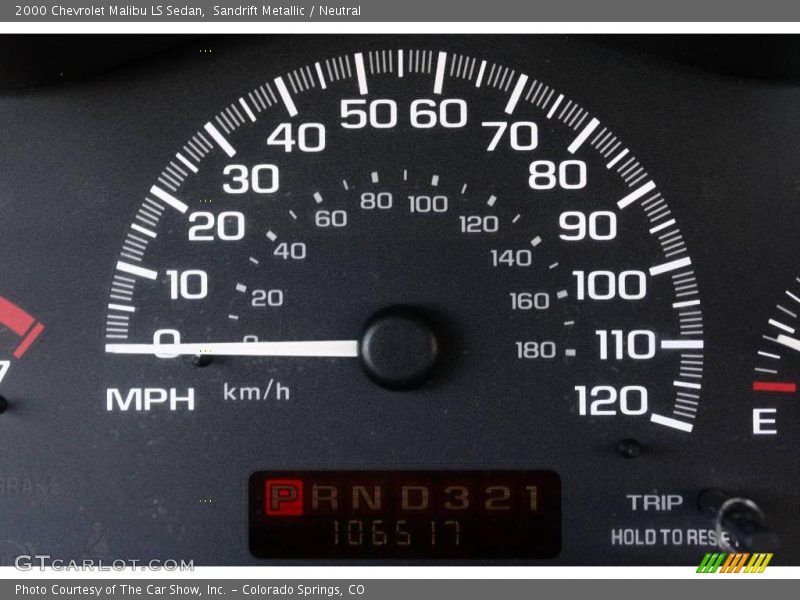 Sandrift Metallic / Neutral 2000 Chevrolet Malibu LS Sedan