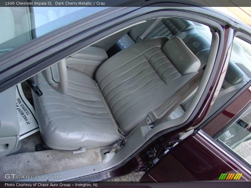 Dark Cherry Metallic / Gray 1996 Chevrolet Impala SS