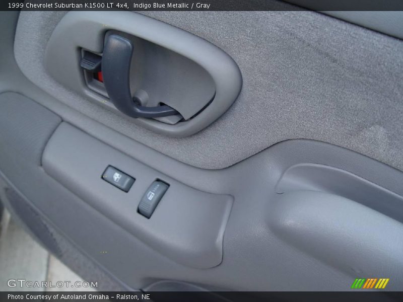Indigo Blue Metallic / Gray 1999 Chevrolet Suburban K1500 LT 4x4