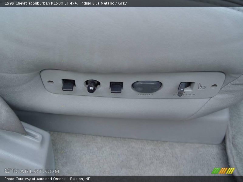 Indigo Blue Metallic / Gray 1999 Chevrolet Suburban K1500 LT 4x4