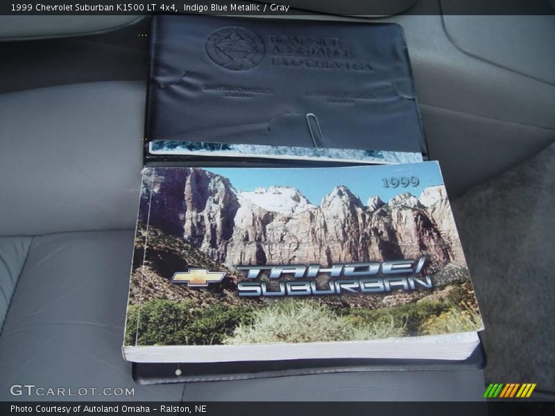 Indigo Blue Metallic / Gray 1999 Chevrolet Suburban K1500 LT 4x4