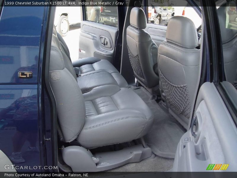 Indigo Blue Metallic / Gray 1999 Chevrolet Suburban K1500 LT 4x4