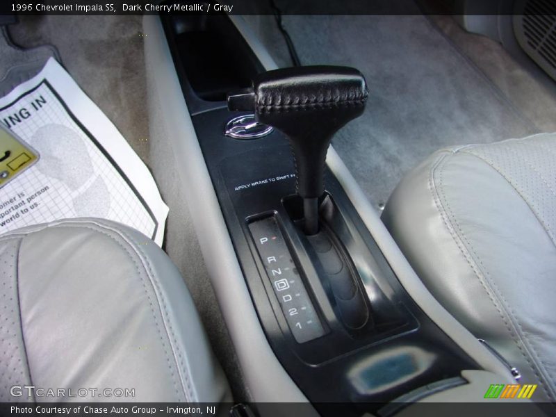 Dark Cherry Metallic / Gray 1996 Chevrolet Impala SS