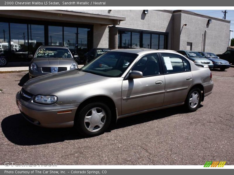 Sandrift Metallic / Neutral 2000 Chevrolet Malibu LS Sedan