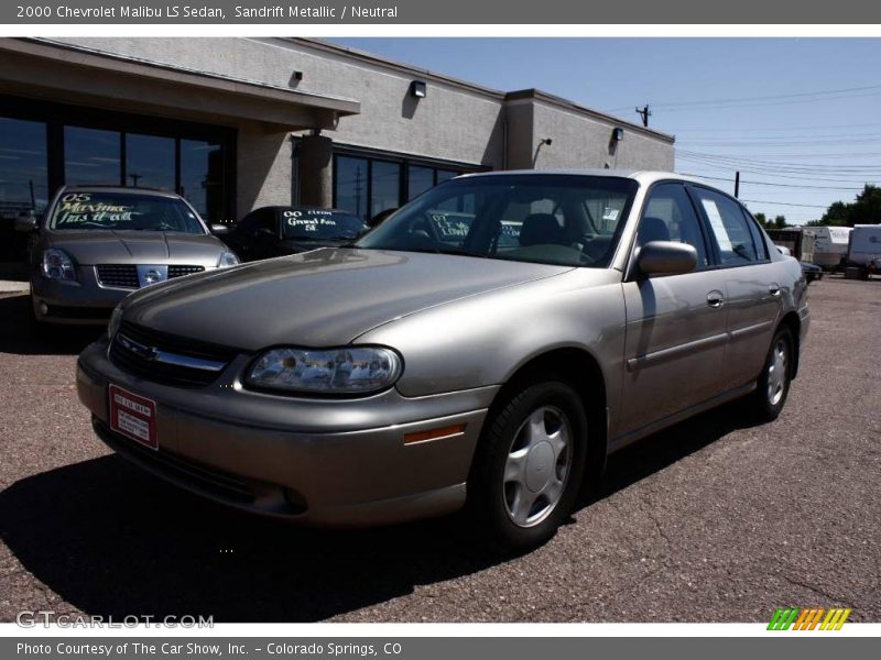 Sandrift Metallic / Neutral 2000 Chevrolet Malibu LS Sedan