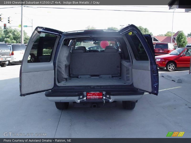 Indigo Blue Metallic / Gray 1999 Chevrolet Suburban K1500 LT 4x4