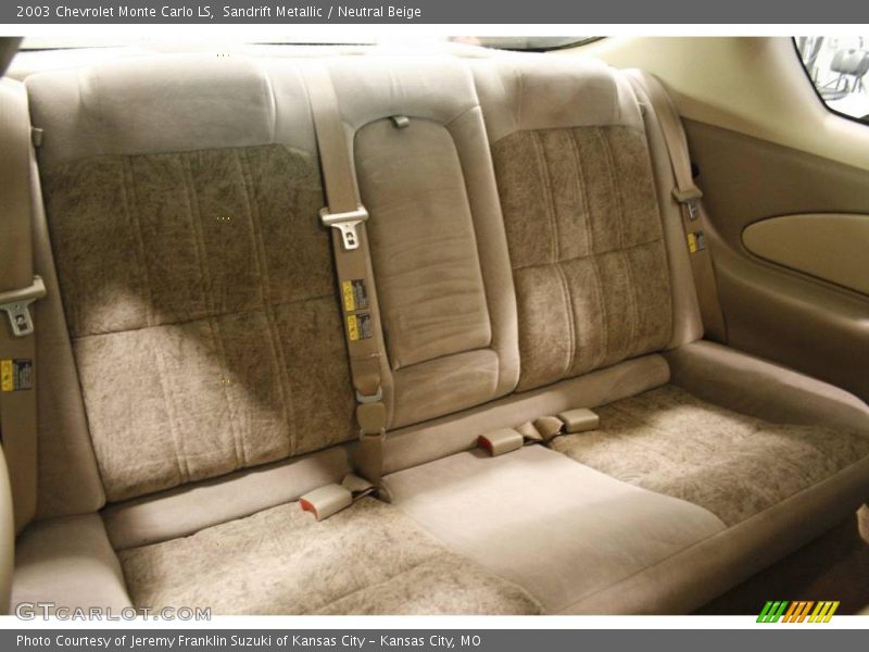 Sandrift Metallic / Neutral Beige 2003 Chevrolet Monte Carlo LS