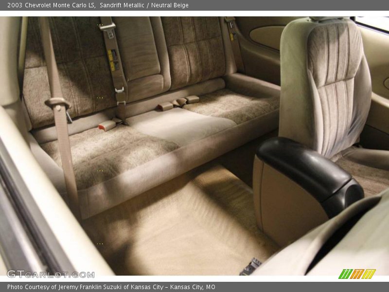 Sandrift Metallic / Neutral Beige 2003 Chevrolet Monte Carlo LS