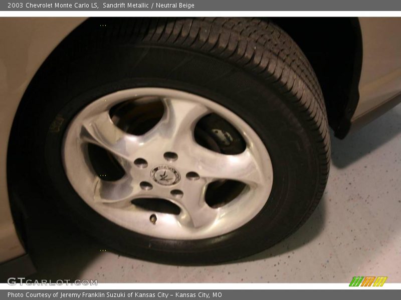 Sandrift Metallic / Neutral Beige 2003 Chevrolet Monte Carlo LS