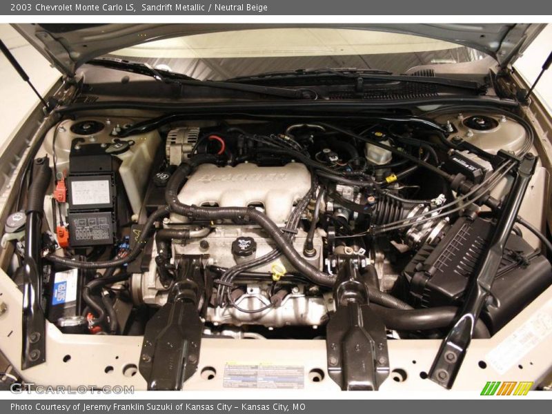 Sandrift Metallic / Neutral Beige 2003 Chevrolet Monte Carlo LS