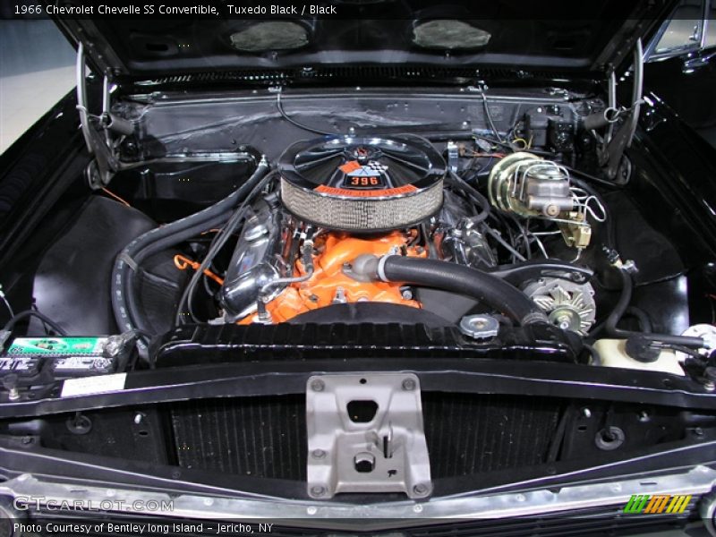 Tuxedo Black / Black 1966 Chevrolet Chevelle SS Convertible