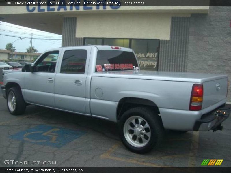 Light Pewter Metallic / Dark Charcoal 2003 Chevrolet Silverado 1500 HD Crew Cab