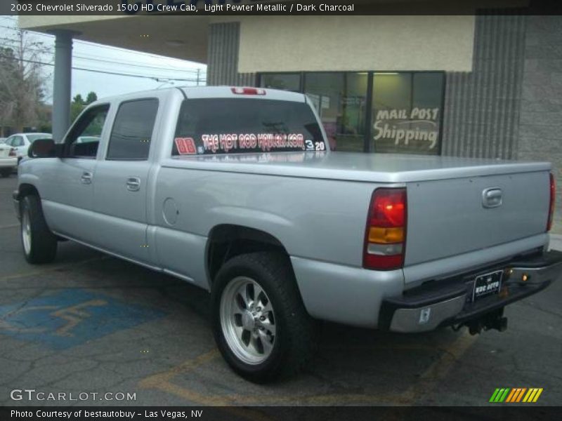Light Pewter Metallic / Dark Charcoal 2003 Chevrolet Silverado 1500 HD Crew Cab