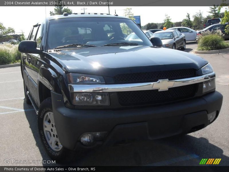 Black / Dark Charcoal 2004 Chevrolet Avalanche 1500 Z71 4x4