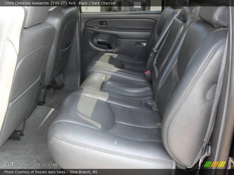 Black / Dark Charcoal 2004 Chevrolet Avalanche 1500 Z71 4x4