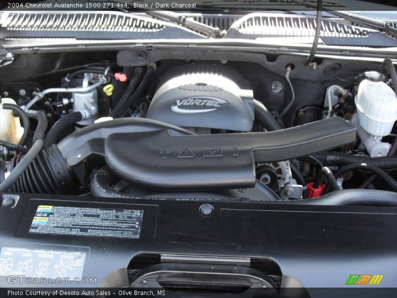 Black / Dark Charcoal 2004 Chevrolet Avalanche 1500 Z71 4x4