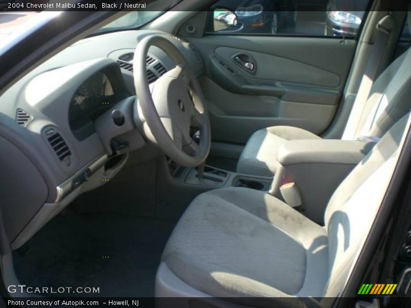 Black / Neutral 2004 Chevrolet Malibu Sedan
