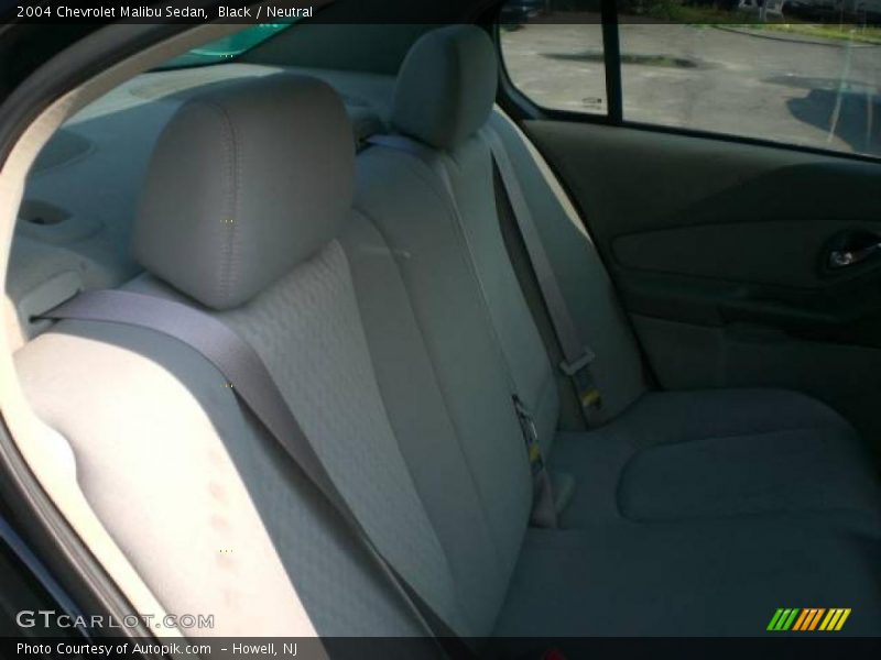 Black / Neutral 2004 Chevrolet Malibu Sedan