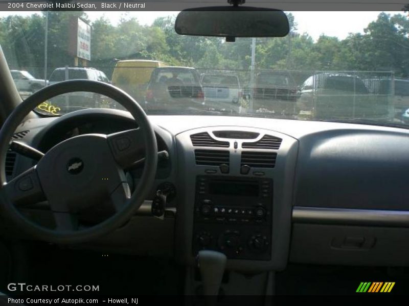 Black / Neutral 2004 Chevrolet Malibu Sedan
