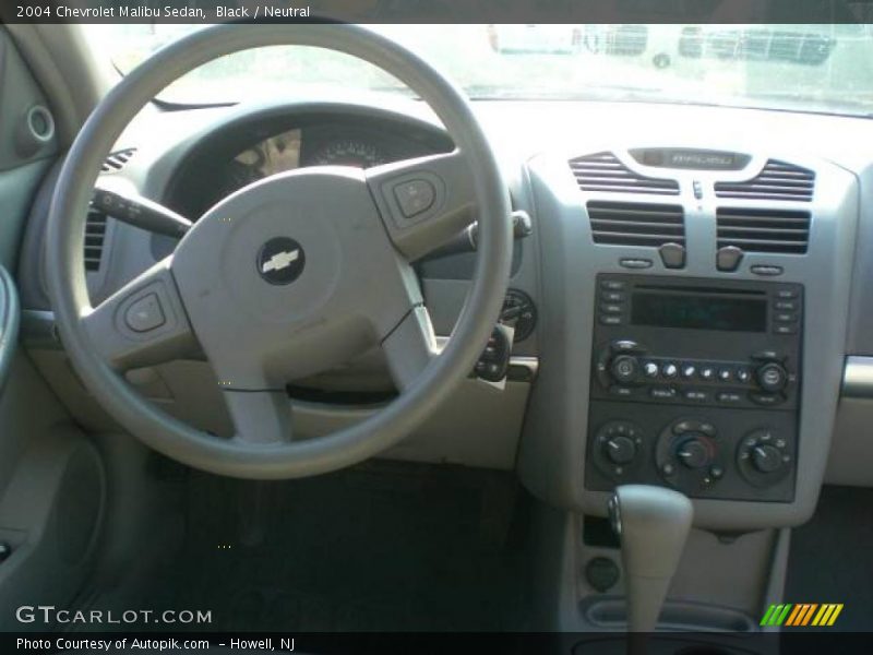 Black / Neutral 2004 Chevrolet Malibu Sedan