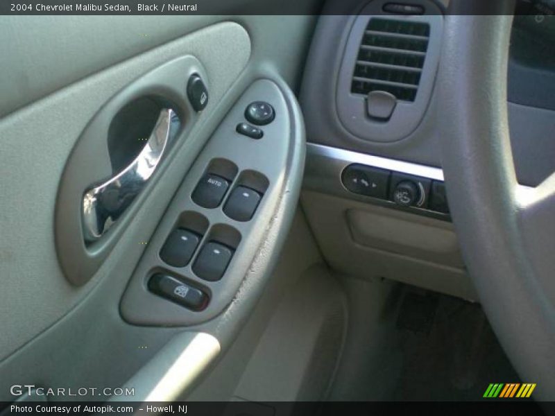 Black / Neutral 2004 Chevrolet Malibu Sedan