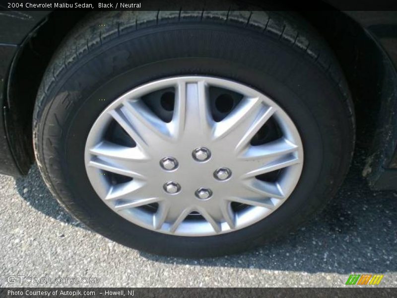 Black / Neutral 2004 Chevrolet Malibu Sedan