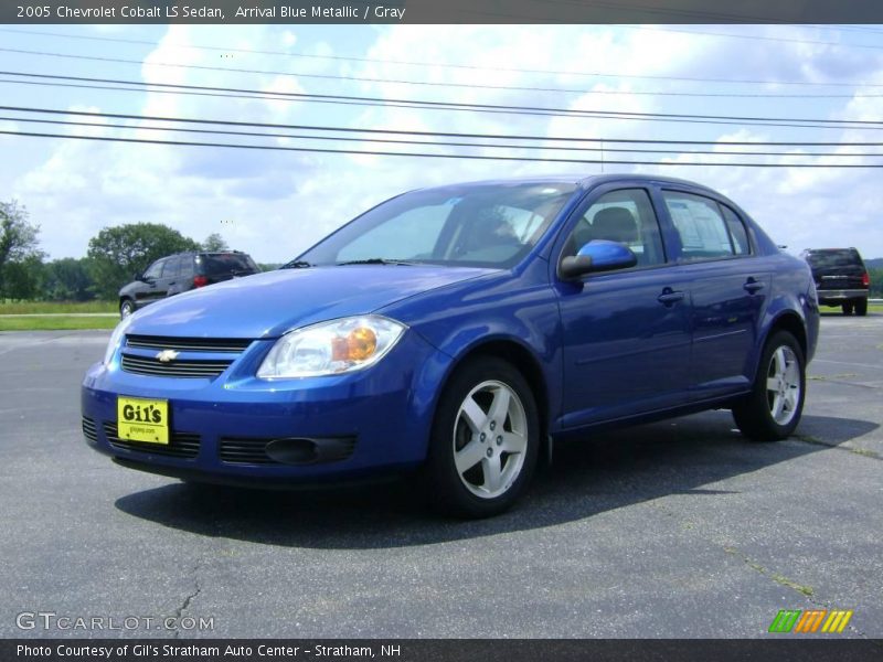 Arrival Blue Metallic / Gray 2005 Chevrolet Cobalt LS Sedan