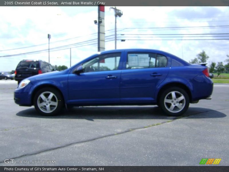 Arrival Blue Metallic / Gray 2005 Chevrolet Cobalt LS Sedan