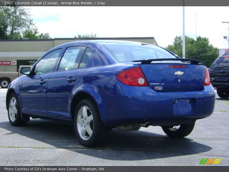 Arrival Blue Metallic / Gray 2005 Chevrolet Cobalt LS Sedan