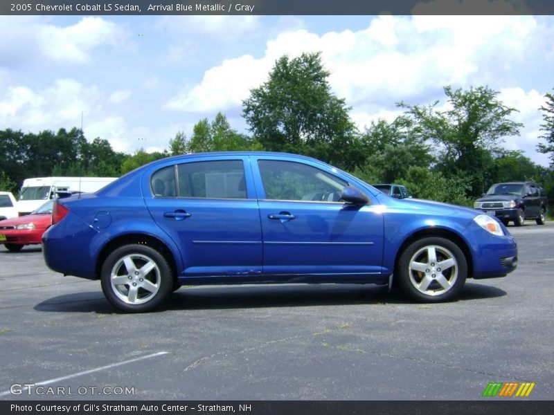 Arrival Blue Metallic / Gray 2005 Chevrolet Cobalt LS Sedan