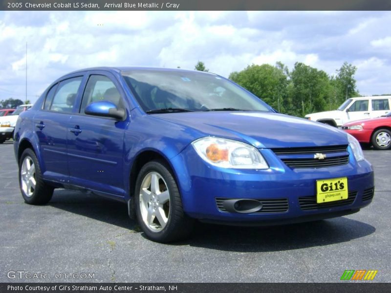 Arrival Blue Metallic / Gray 2005 Chevrolet Cobalt LS Sedan