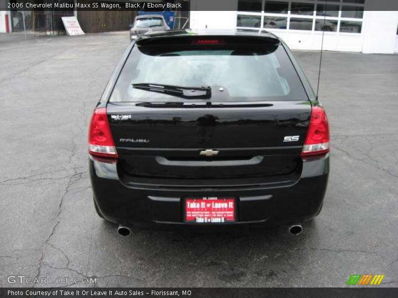 Black / Ebony Black 2006 Chevrolet Malibu Maxx SS Wagon