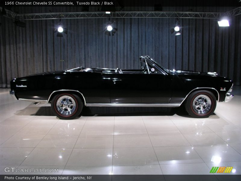Tuxedo Black / Black 1966 Chevrolet Chevelle SS Convertible