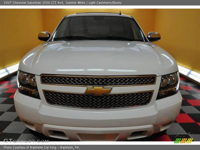 Summit White / Light Cashmere/Ebony 2007 Chevrolet Suburban 1500 LTZ 4x4