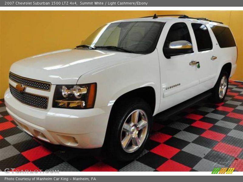 Summit White / Light Cashmere/Ebony 2007 Chevrolet Suburban 1500 LTZ 4x4