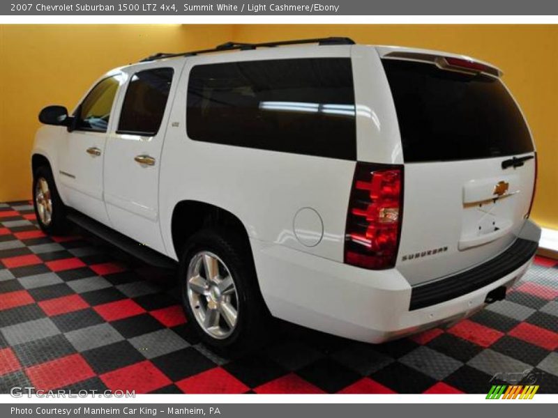 Summit White / Light Cashmere/Ebony 2007 Chevrolet Suburban 1500 LTZ 4x4