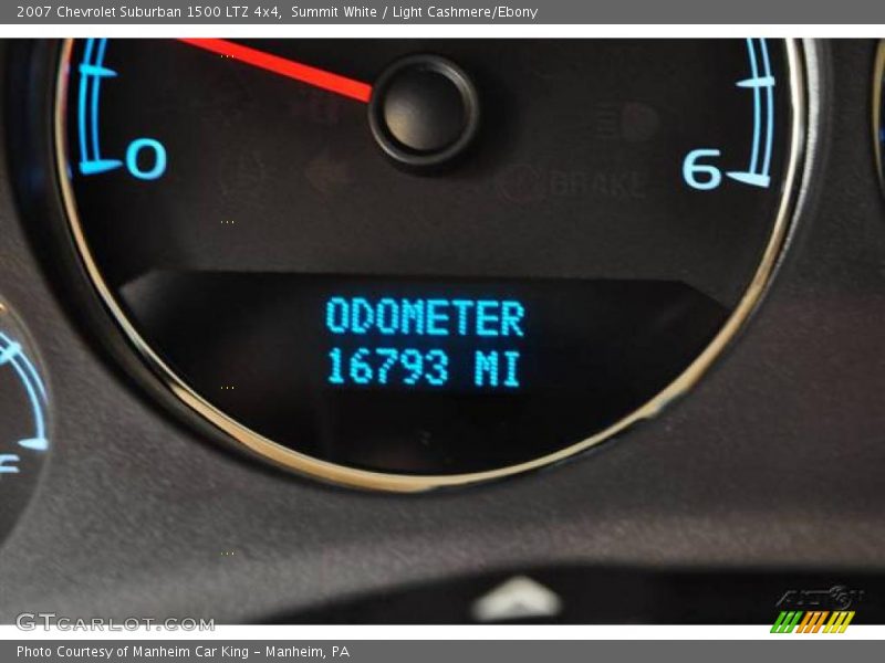 Summit White / Light Cashmere/Ebony 2007 Chevrolet Suburban 1500 LTZ 4x4