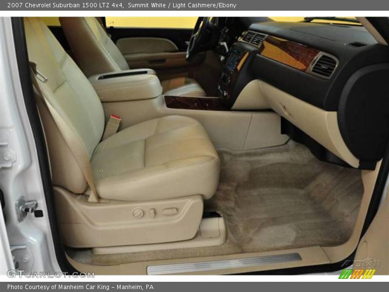 Summit White / Light Cashmere/Ebony 2007 Chevrolet Suburban 1500 LTZ 4x4