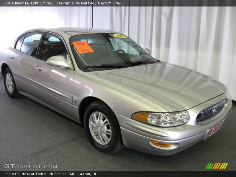Steelmist Gray Metallic / Medium Gray 2004 Buick LeSabre Limited