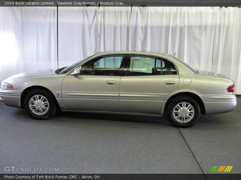 Steelmist Gray Metallic / Medium Gray 2004 Buick LeSabre Limited