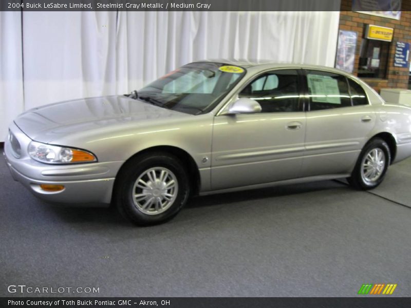 Steelmist Gray Metallic / Medium Gray 2004 Buick LeSabre Limited