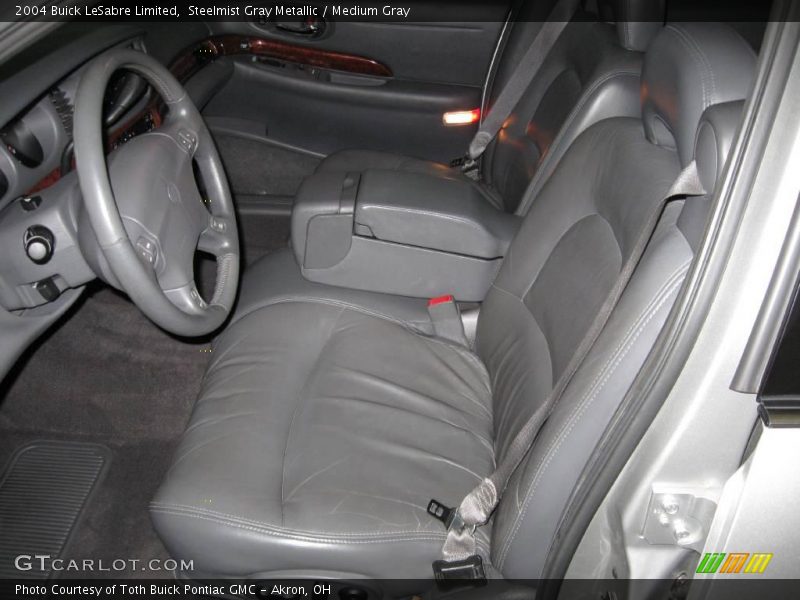 Steelmist Gray Metallic / Medium Gray 2004 Buick LeSabre Limited